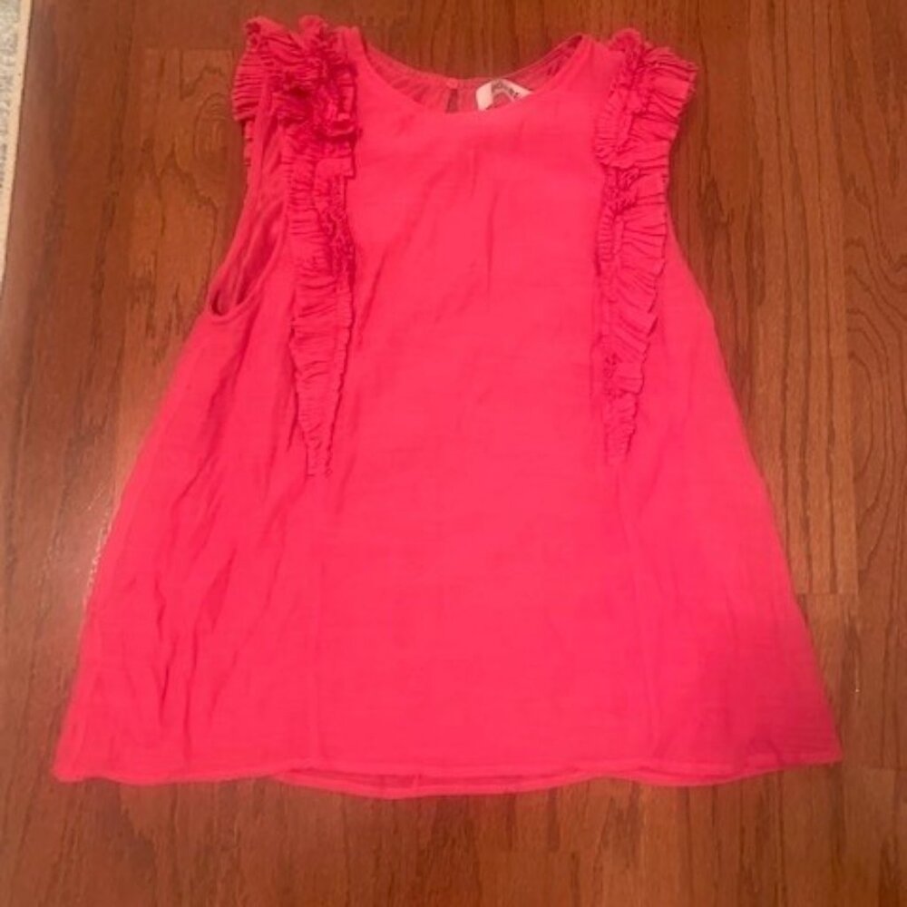 DO+BE HOT PINK BLOUSE SIZE LARGE